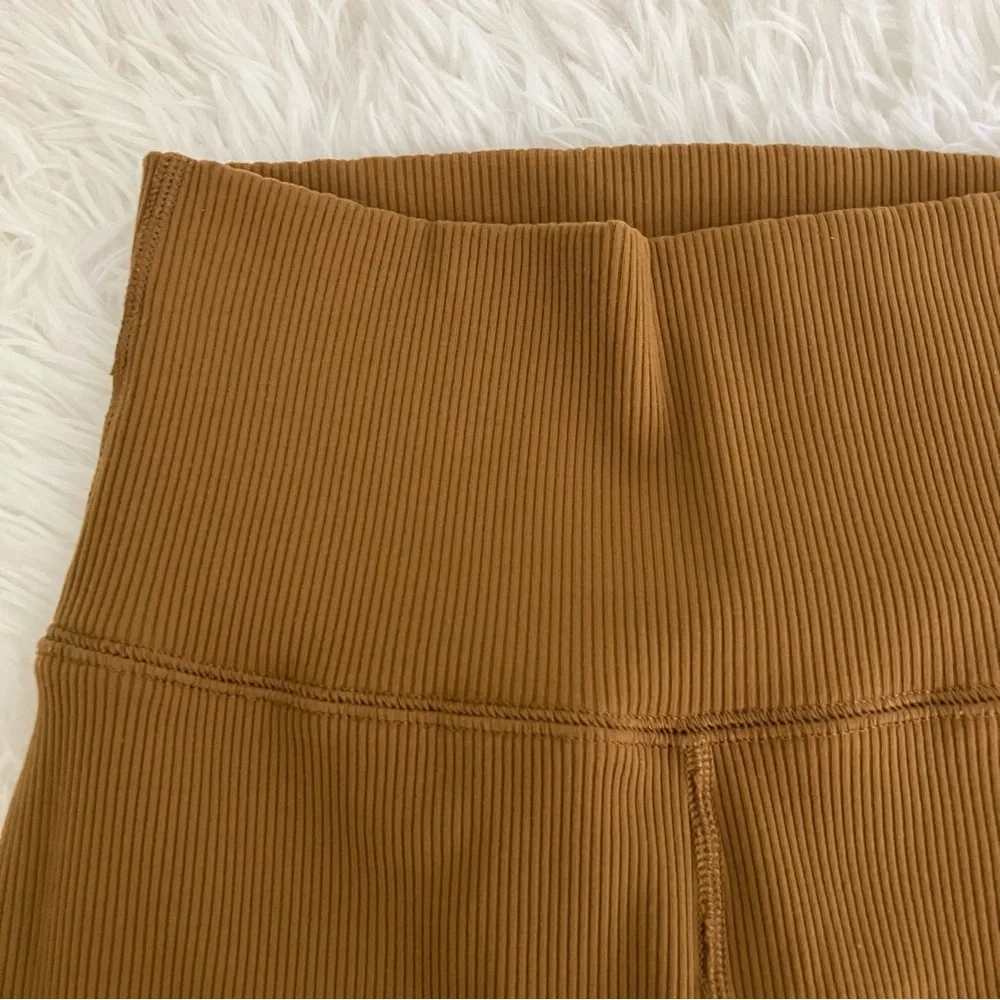 AERIE Ribbed Tight Fit Biking Spandex Shorts